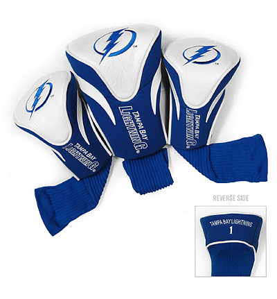 Tampa Bay Lightning Contour Sock Headcovers - Pack of 3