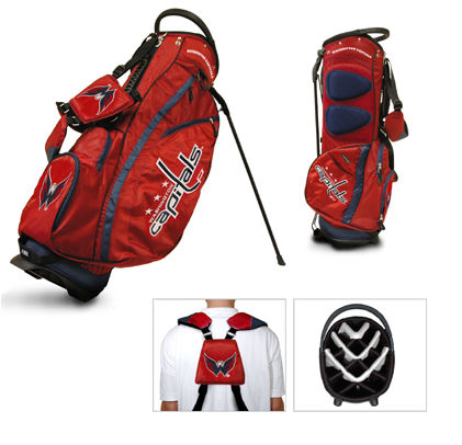 15828 Washington Capitals Fairway Stand-Carry Bag 14 Way