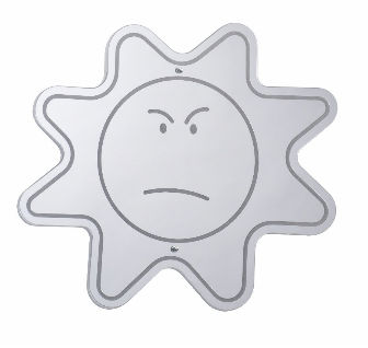 Picture of Whitney Brothers WB0039 Angry Face Mirror