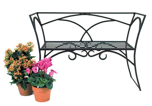 Picture of Achla AR-03 41&quot;W x 16&quot;D x 28&quot;H Arbor Bench with Back
