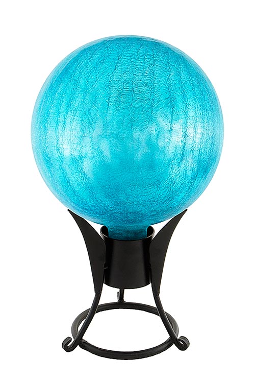 Picture of Achla G12-T-C 12 in. Gazing Globe  Teal  Crackle