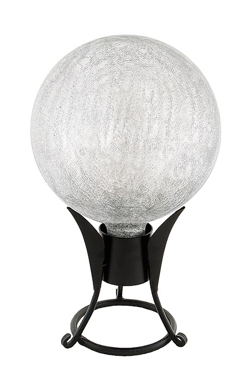 Picture of Achla G6-S-C 6 in. Gazing Globe  Silver  Crackle