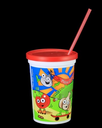 Picture of Airlite Plastics Co. 03013A Fun Kids Cup - Pizza Contest
