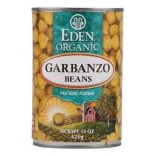 Picture of Eden Foods 59917 Eden Foods Garbanzo Beans- 12x29 Oz