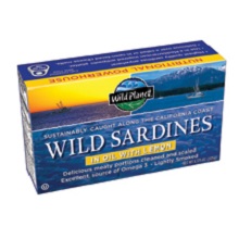 Picture of Wild Planet 63567 Wild Planet Wild Sardines in Oil & Lemon- 12x4.375 OZ