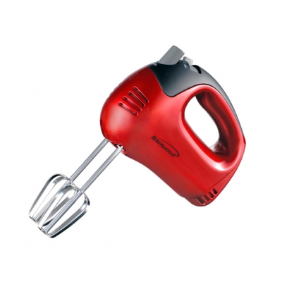 Picture of Brentwood Appliances HM-46 5-Speed Hand Mixer - Red