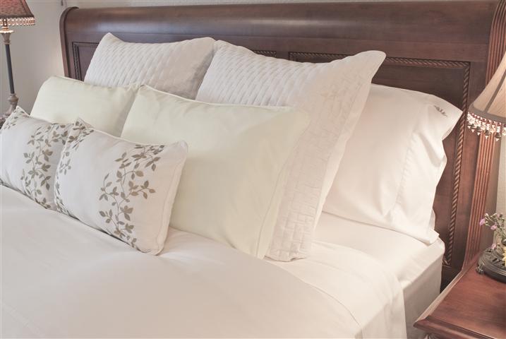 Picture of BedVoyage 16980820 Standard Shams - Ivory