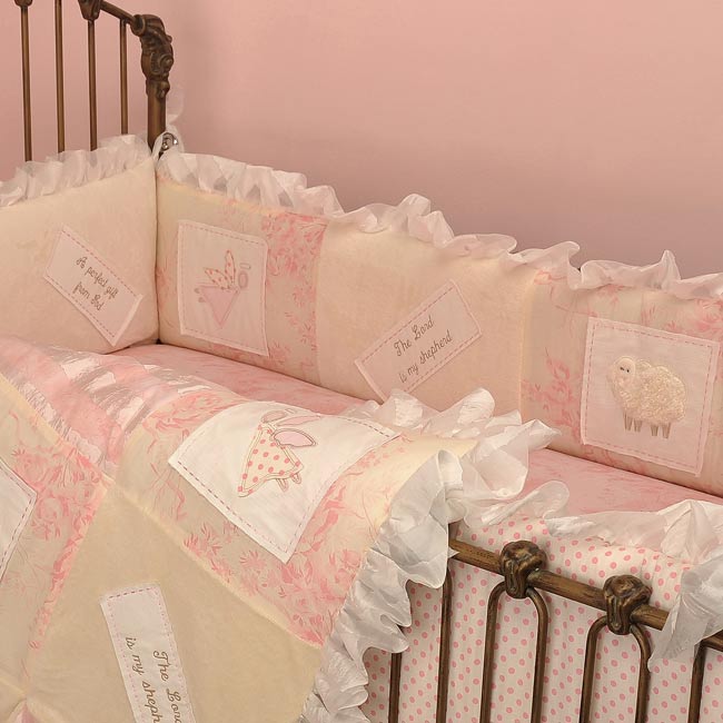 Picture of Cotton Tale HGBU Heaven Sent Girl Crib Bumper