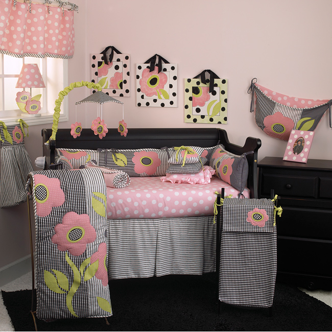PY8S Poppy 8-piece Crib Bedding Set -  Cotton Tale