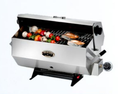 Large Sea-B-Que Stainless Steel Marine Grill