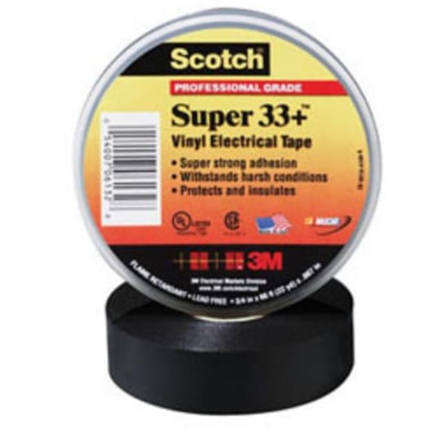 3M 33SUPER44FT .75 x 44 ft. Super 33 Plus Vinyl Electrical Tape