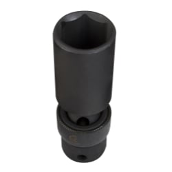 Sunex SUN311UMD .37 in. Drive 6 Point Deep Universal Impact Socket 11mm