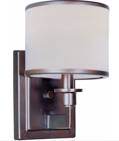 Picture of Maxim Lighting 12059WTOI Nexus 1 Light Wall Sconce in Oil Rubbed Bronze