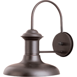 Wharf Outdoor Wall Lantern - Empire Bronze - 10.5 in.