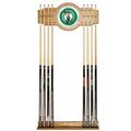 Boston Celtics NBA Billiard Cue Rack with Mirror Boston Celtics NBA Billiard Cue Rack with Mirror