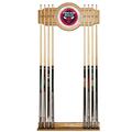 Chicago Bulls NBA Billiard Cue Rack with Mirror Chicago Bulls NBA Billiard Cue Rack with Mirror
