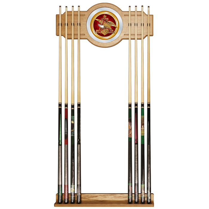 Anheuser Busch A & Eagle Billiard Cue Rack