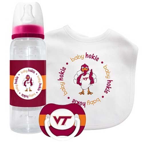 Picture of Baby Fanatic 812799013853 Virginia Tech Hokies Gift Set