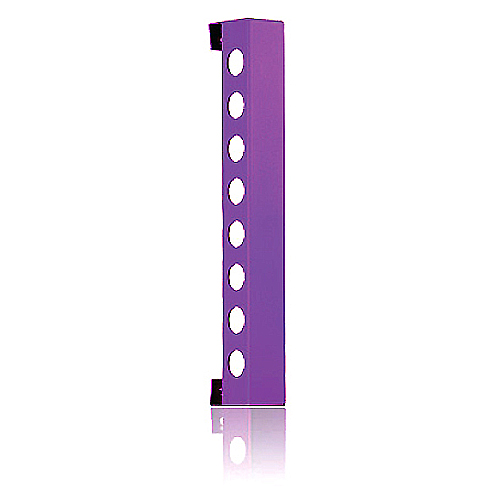 Picture of Vynebar VB8BBP Vynebar 8 Purple Bead Blast Vertical Wine Rack