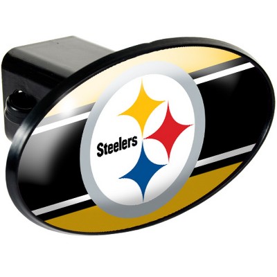 Picture of Great American Products 72013 Trailer Hitch Cover- Pittsburgh Steelers