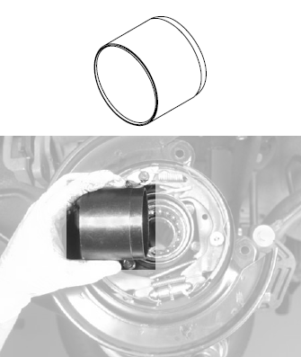 Spx-Otc  Small Tube for 6537 and 6575 Hub Tamer