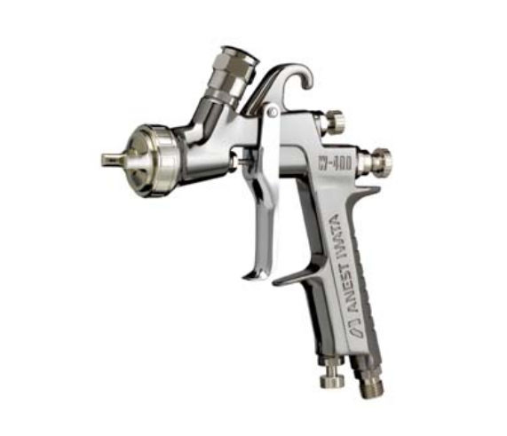 W400LV 1.3 Compliant Spray Gun with Regulator Less Cup Clear