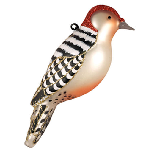 Picture of Cobane Studio COBANEC391 Red Bellied Woodpecker Ornament