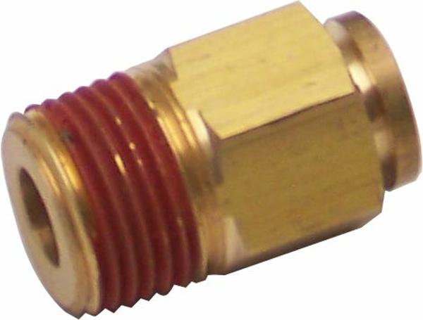 38 in. NPT to .38 in. Push Tube Air Fitting -  MAKEITHAPPEN, MA904342