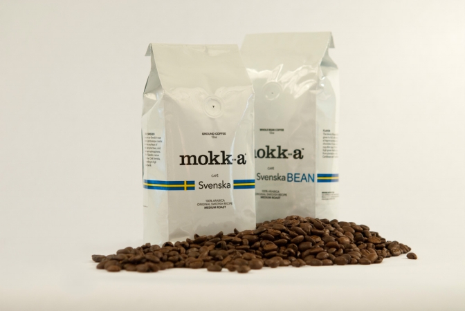Picture of Mokk-a 49870 Cafe Svenska 12oz Whole Bean - Pack of - 2