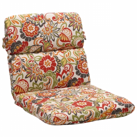 Picture of Pillow Perfect 450070 Zoe Multicolor Rounded Corners Chair Cushion