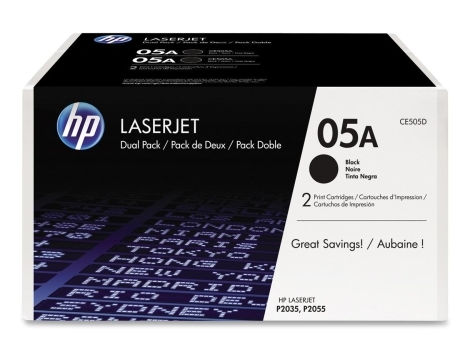 HEWLETT PACKARD Hp Br Laserjet P2035 - 2-05A Sd Black Toners