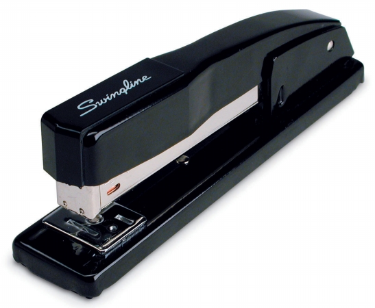 Picture of SWINGLINE SWIS7044401 Swingline 44401 Black - Commercial Desk Stapler