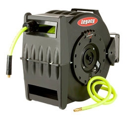 Levelwind Retractable Hose Reel .38 in.ID x 75 ft. Flexzilla Hose