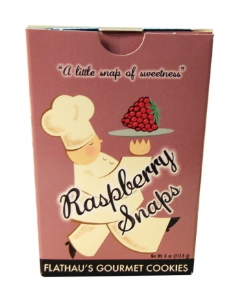 Picture of Flathau&amp;apos;s 2211 4oz. Raspberry Snaps - A Little Snap of Sweetness