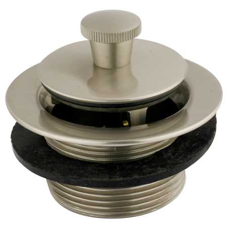 Picture of Kingston Brass DLL208 Kingston Brass DLL208 Lift &amp; Lock Bath Tub Drain  Satin Nickel