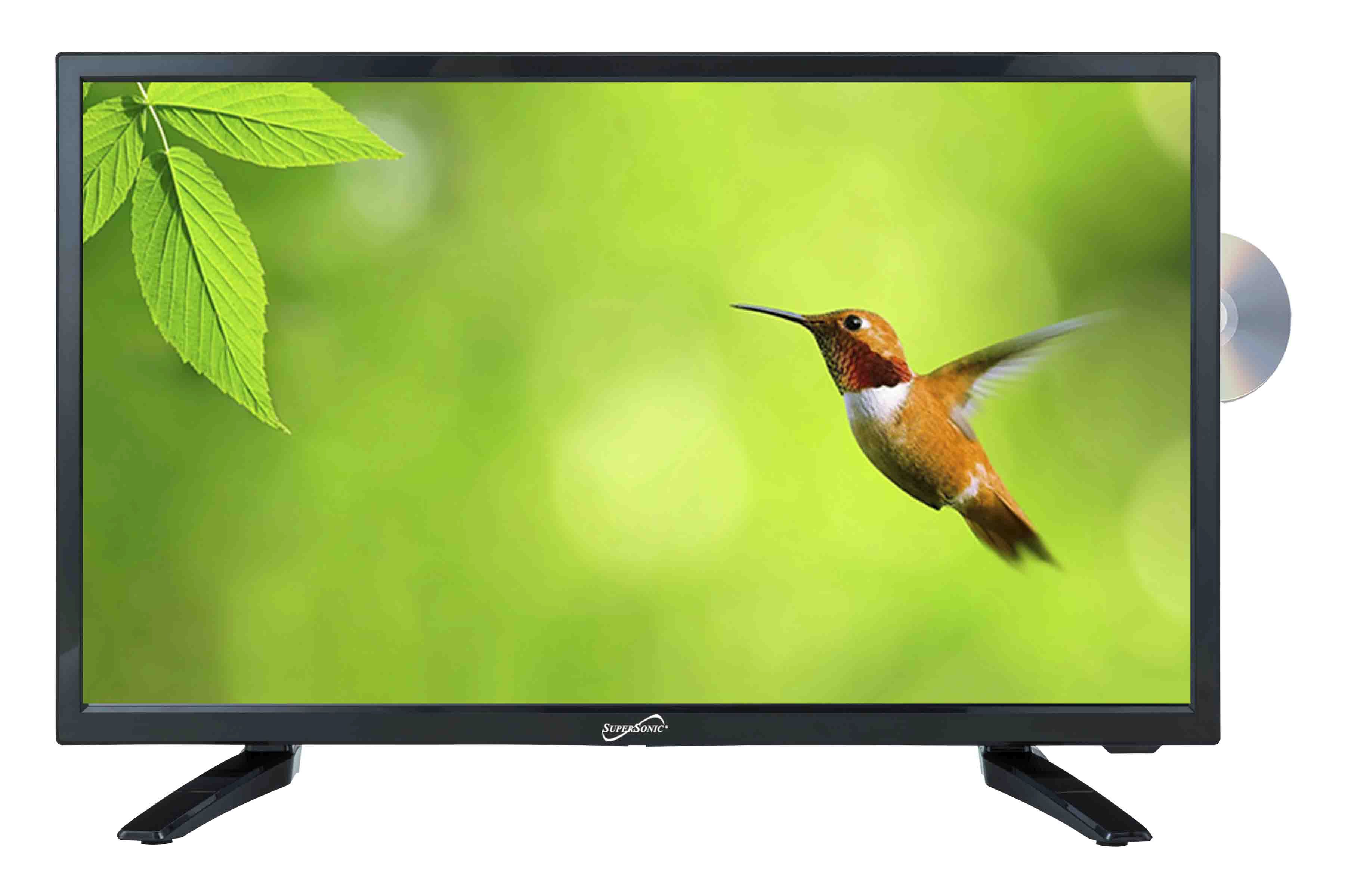 Picture of Supersonic SC-1912 19 in. Widescreen LED HDTV with Built-in DVD Player