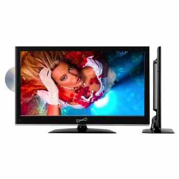 Supersonic SC-2212 22 in. Widescreen LED HDTV with Built-in DVD Player -  Super Sonic Inc