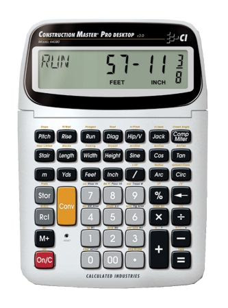 Picture of CALC INDUSTRIES CAL44080 Calc Ind 44080 Construct - Master Pro Trig Desktop