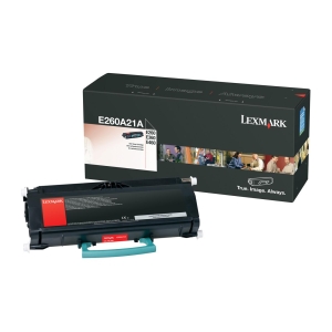 Picture of LEXMARK LEXE260A21A Lexmark Br E260D - 1-Sd Yld Black Toner
