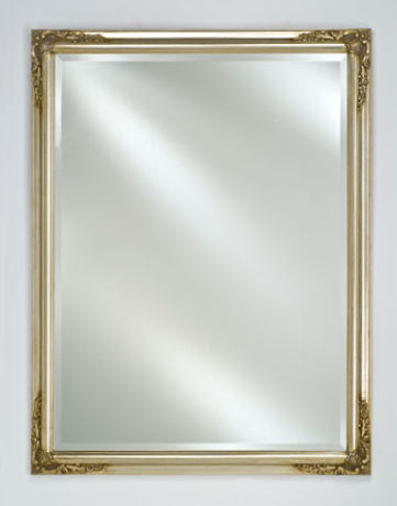 Picture of Afina Corporation EC13-2430-SV 24 in.x 30 in.Estate Distinctive Framed Wall Mirror - Antique Silver