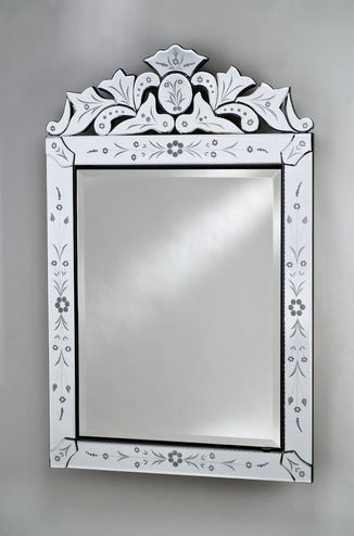 Afina Corporation SD-RAD-C-L Single Door Radiance Contemporary Cabinet - Large