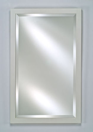 Picture of Afina Corporation EC11-1622-WT 16 in.x 22 in.Estate 11 Basix Contemporary Frame Mirror - Satin White
