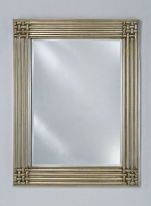 Picture of Afina Corporation EC16-2834-SV 28 in.x 34 in.Estate Small Decor Decorative Wall Mirror - Antique Silver