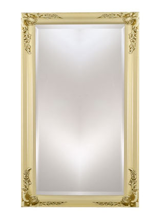 Picture of Afina Corporation EC13-1622-BI 16 in.x 22 in.Estate Frame Wall Mirror - Antique Biscuit