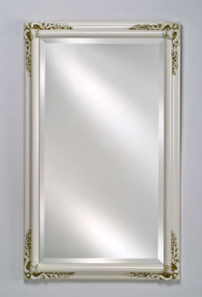 Picture of Afina Corporation EC13-1622-WT 16 in.x 22 in.Estate Frame Wall Mirror - Antique White