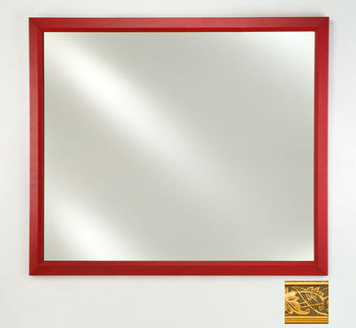 Picture of Afina Corporation FM1622ARSDB 16 in.x 22 in.Signature Beveled Framed Mirror - Aristocrat Gold