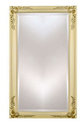 Picture of Afina Corporation EC13-2026-BI 20 in.x 26 in.Estate Framed Wall Mirror - Antique Biscuit