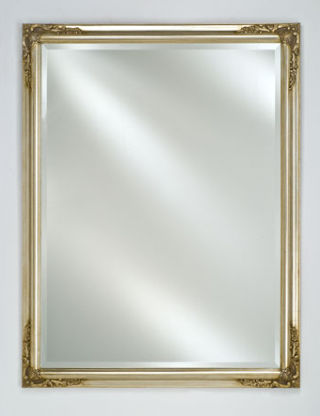 Picture of Afina Corporation EC13-2026-SV 20 in.x 26 in.Estate Framed Wall Mirror - Antique Silver
