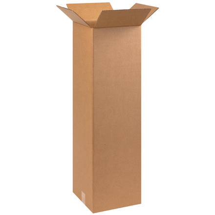 Picture of Box Partners 101030 10 in. x 10 in. x 30 in. Tall Corrugated Boxes