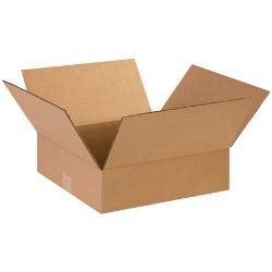 Picture of Box Partners 14143 14 in. x 14 in. x 3 in. Flat Corrugated Boxes
